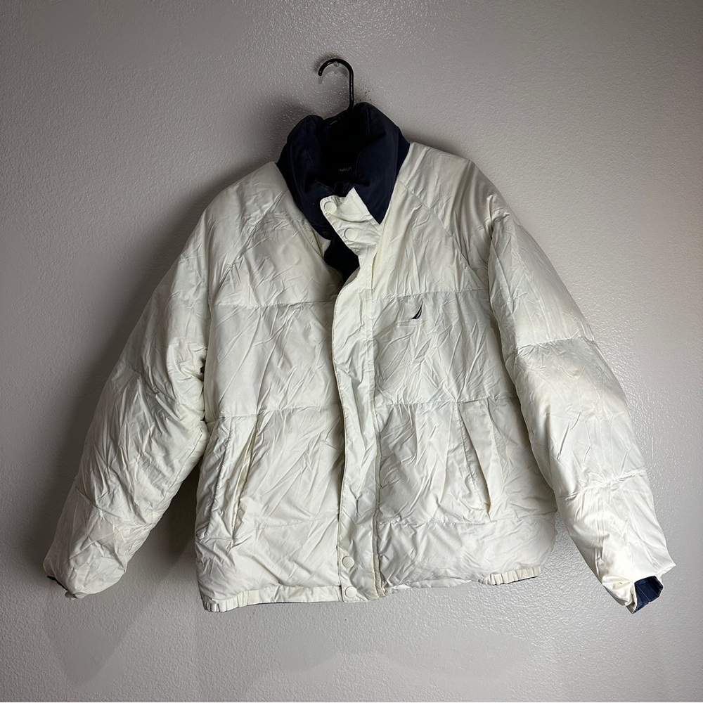 Nautica NS-83 Jacket Reversible Vintage Size Large - Picture 7 of 14